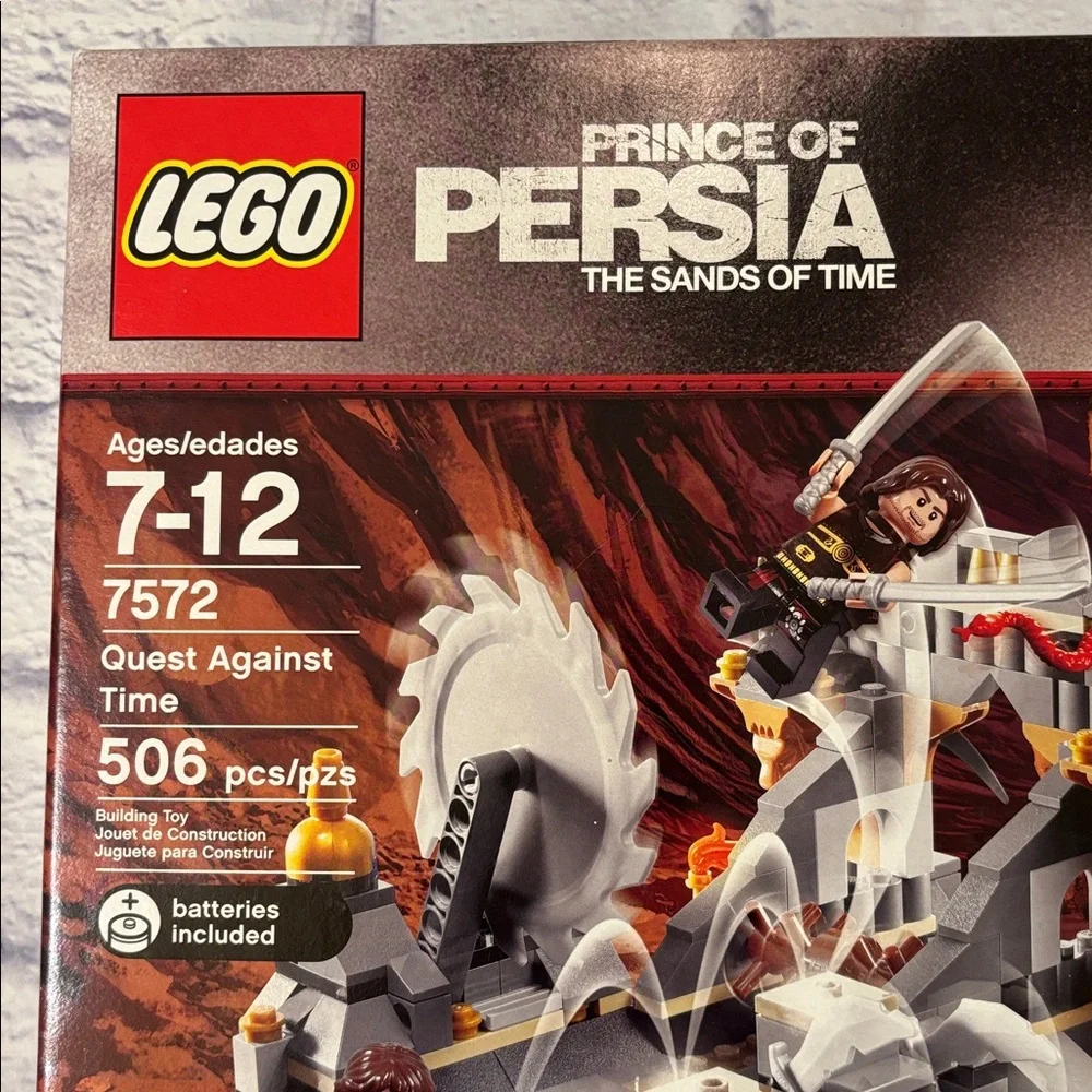 LEGO Disney 7572 Prince of Persia Quest Against Time Retired Set NEW Sealed Box